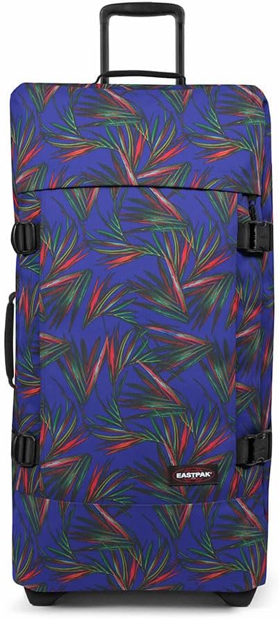 EASTPAK TRANVERZ L Suitcase, 79 x 40 x 33 cm, 121 L - Brize Palm Navy (Blue), Brize Palm Navy, Unit size, TRANVERZ L