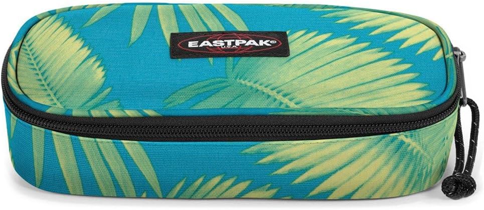 Eastpak Oval Single Pencil Case, Basic Colours & Seasonal Colour Options, Brize Glow Aqua, OVAL SINGLE