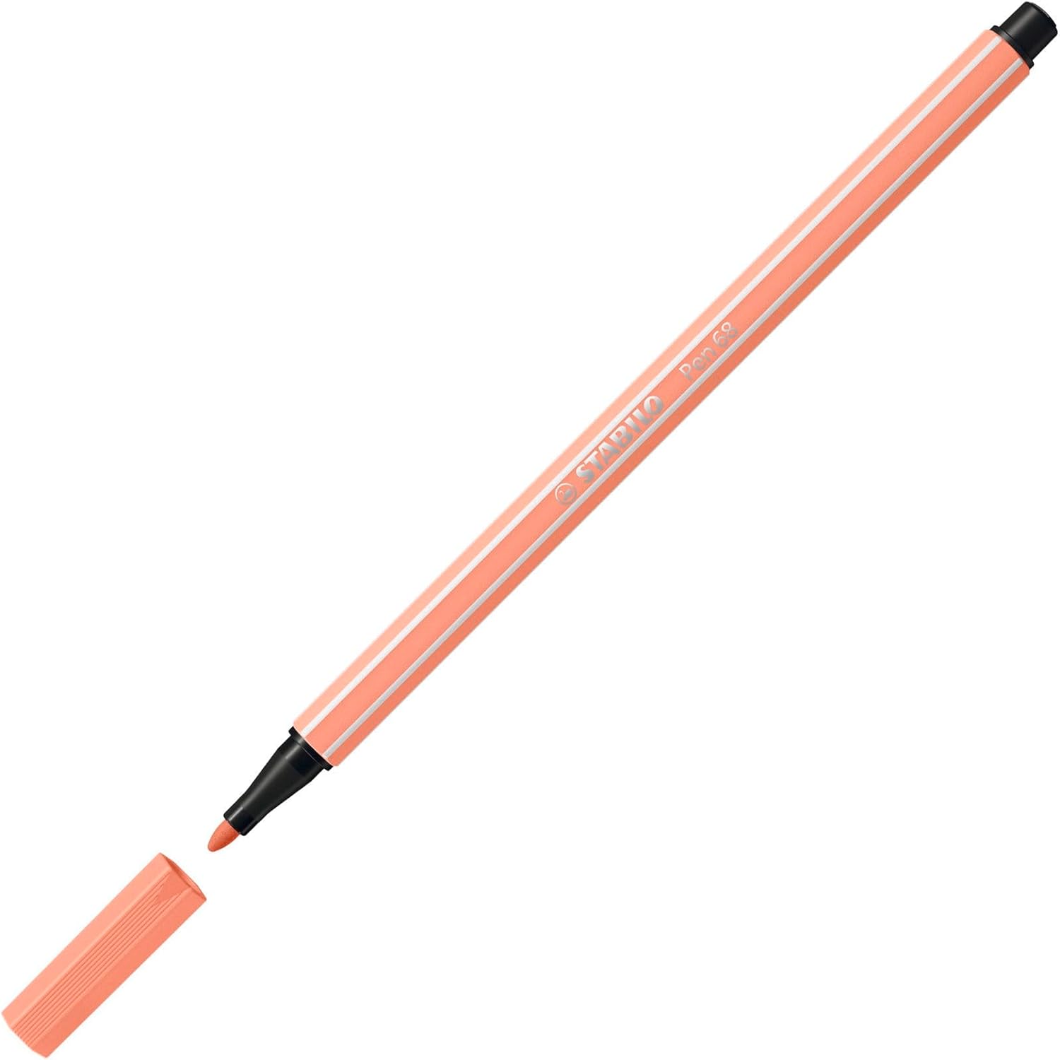 Premium Felt Tip Pen - STABILO Pen 68 - Wallet of 12 - Assorted Colours – Bild 3