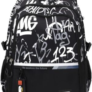 Kids School Backpack for Boys Casual Bookbags Elementary Middle School Bag