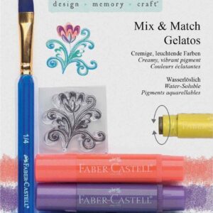 Faber-Castell Gelatos Mix and Match Crayon – Metallic Set of 4