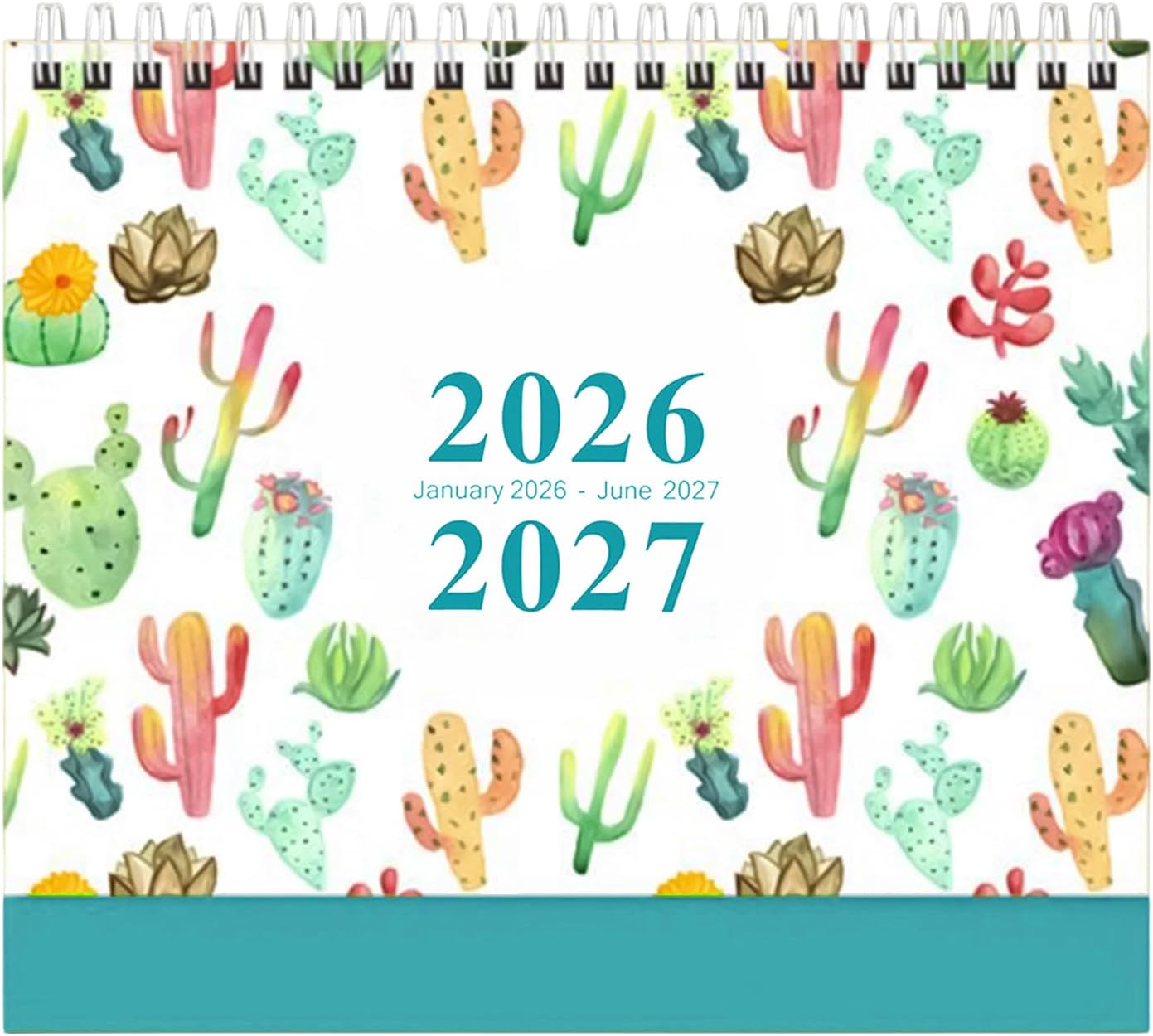 Desk Calendar 2026, Weekly and Daily Planner for 18 Months with Notes - January 2026 to June 2027 Calendar Desk Decoration - For Home Office School Planner Academic Timetable Planning Teacher Un – Bild 9