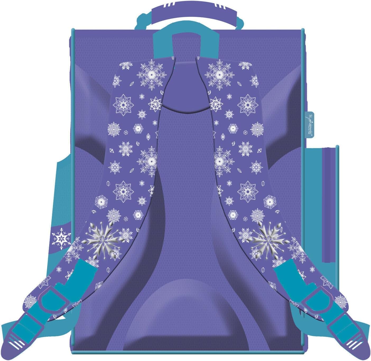 Frozen Elsa 10 Pieces School Bag Satchel School Backpack Bag Set School Cone 85 cm Sports Bag with Sticker Kids4shop – Bild 2