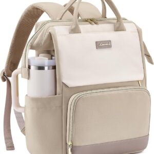 LOVEVOOK Backpack Women's 15.6 Inch Laptop School Backpack Teenager Girls School Bag Elegant Travel Backpack Women School Bag City Daypacks Waterproof Work Bag Daypacks for Travel University School