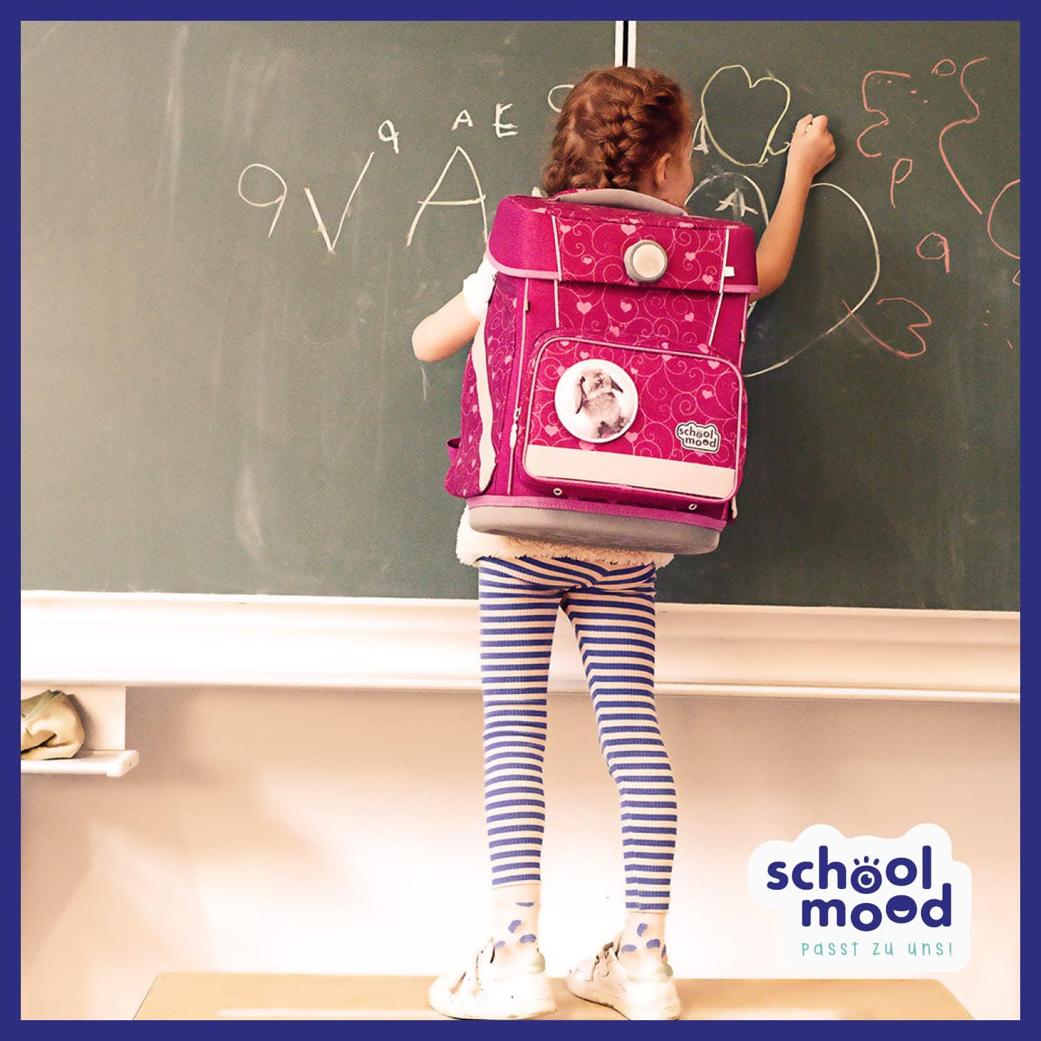 SCHOOL-MOOD Leopard 7-Piece Hero Maxx Air+ School Bag Set Including Accessories, Ergonomic School Bag for Boys and Girls, School Bag – Bild 7