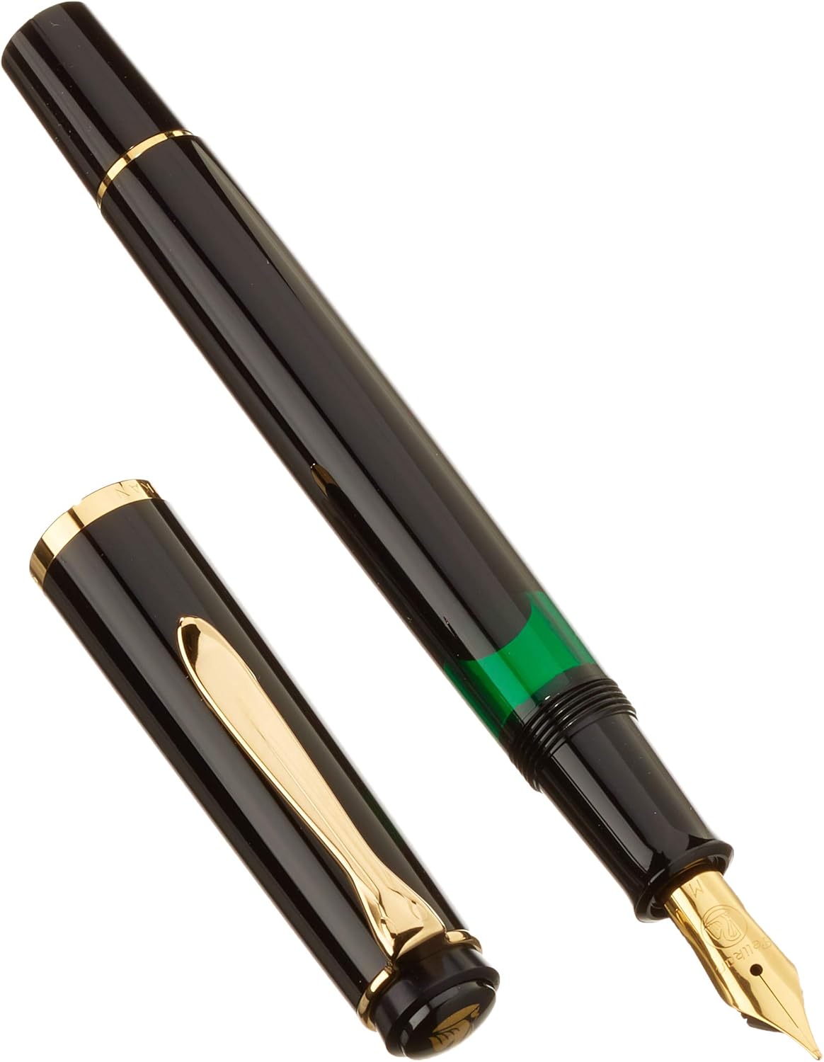 Pelikan 983064, Fountain Pen M200, Nib M, Black – Bild 2