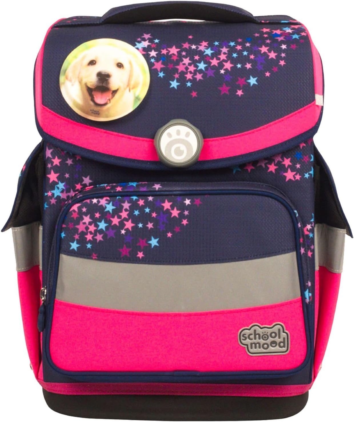 SCHOOL-MOOD - School Bag Set Dog, 7-Piece - Timeless Air+ - Ergonomic School Bag Boys & Girls - School Bag for Children in 1st to 4th Class - Leni (Dog) – Bild 2