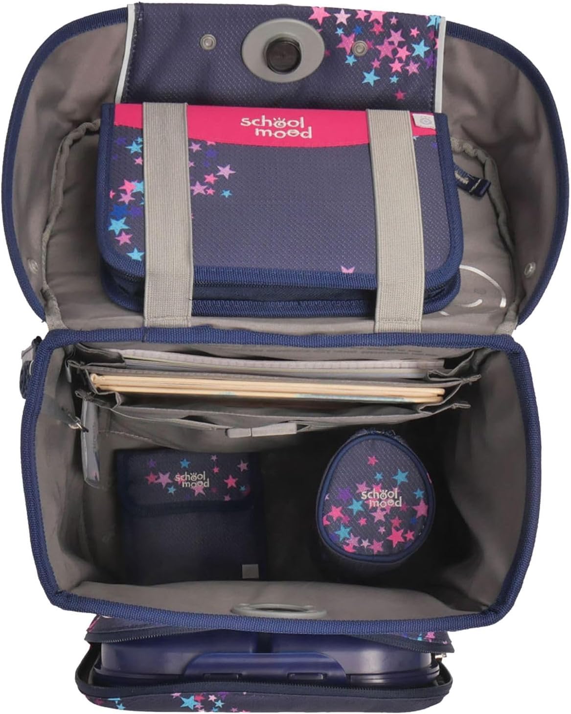 SCHOOL-MOOD Champion Maxx Leni School Bag Set (Dog) 7-Piece Primary School Backpack School Bag – Bild 9