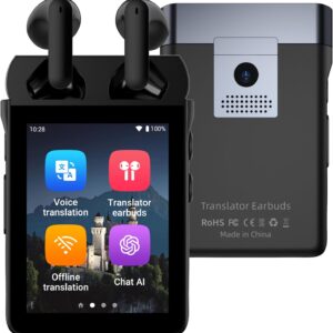 A9 Translation Earbuds 4G Black