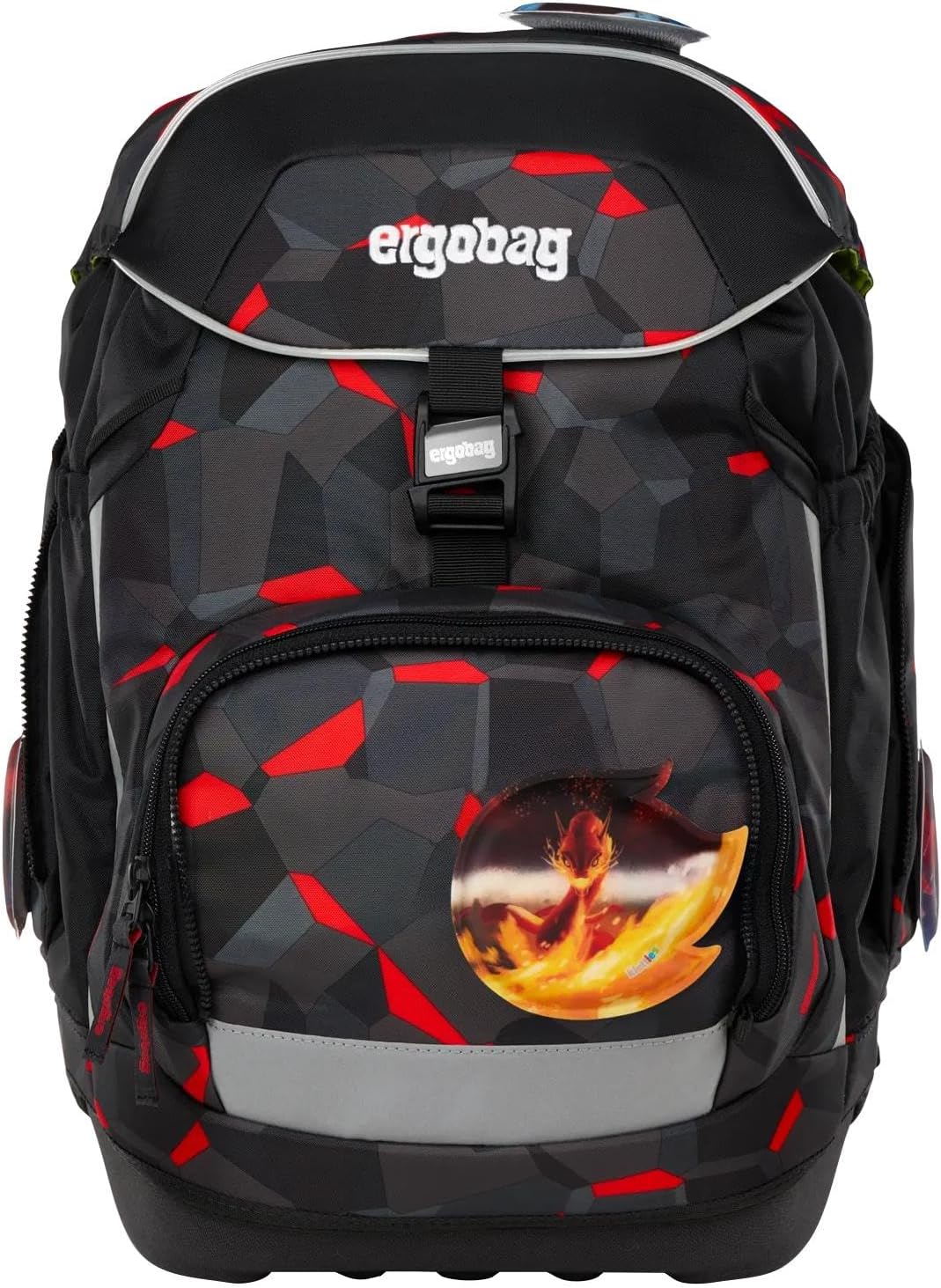 ergobag Ergonomic School Backpack, Flexible 6-Piece Set, Year 1 Primary School for Girls and Boys – Bild 2