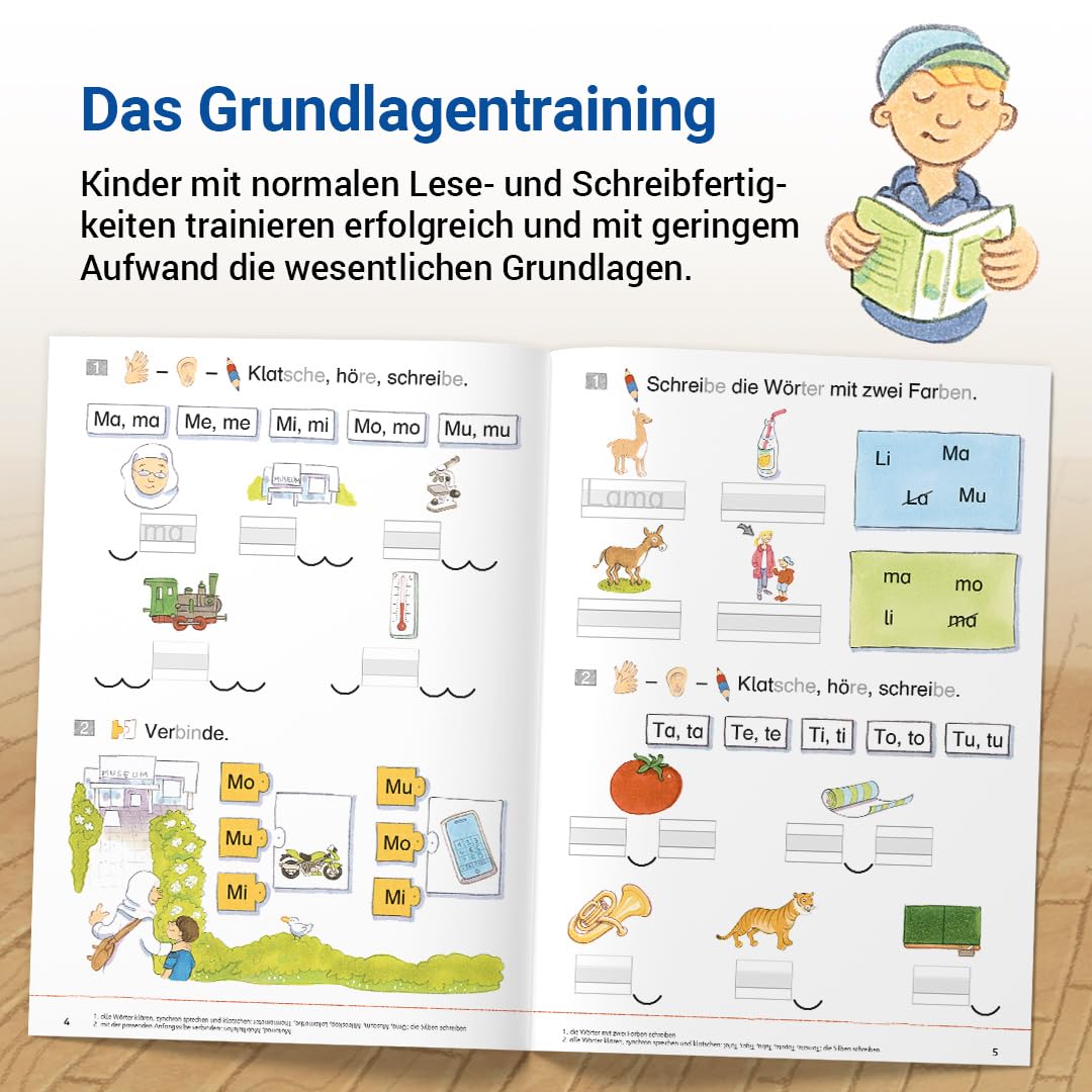 Das Übungsheft Deutsch / Das Übungsheft Deutsch 1: Erstes Lese- und Schreibtraining, Klasse 1: Rechtschreib- und Grammatiktraining für Klasse 1 bis 4 / Erstes Lese- und Schreibtraining – Bild 2