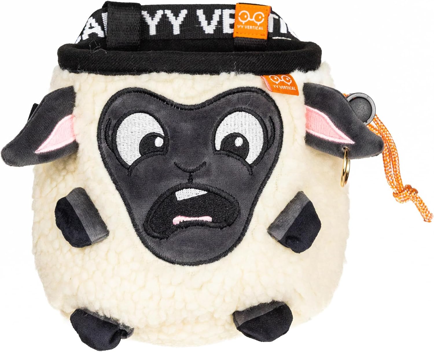 YY Vertical - Sheep Chalk Bag for Climbing, Bouldering, Cross Training and Gymnastics - Adjustable Belt - Soft, Durable Material - Ideal for Indoor and Outdoor Adventures