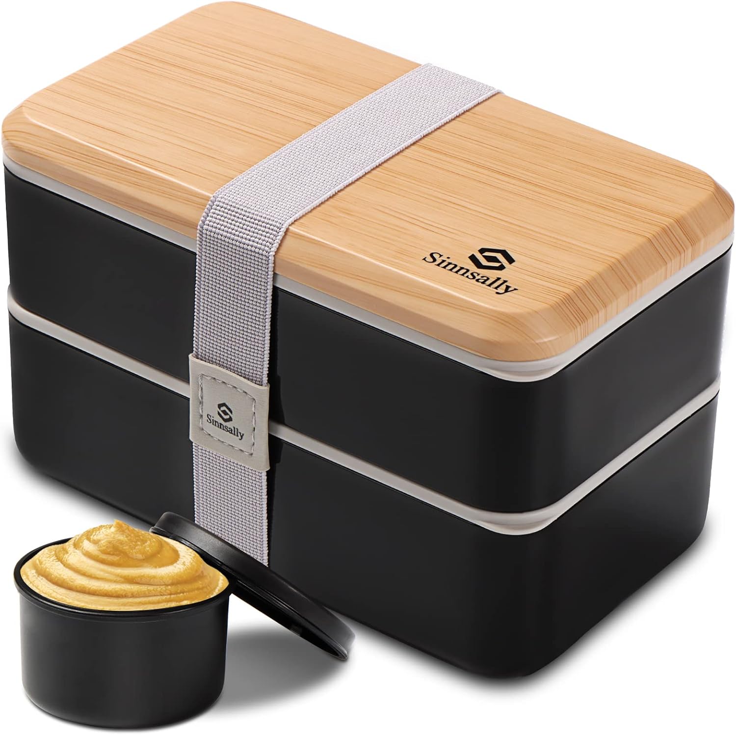 Sinnsally Lunch Bento Box Japanese for Adults, 1400 ml Children's Lunch Box with Compartments, Lunch Box with Cutlery, Lunch Box, Lunch Box, Food Box, Breakfast Box, Lunch Box with Dividers