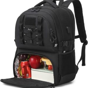 17.3 Inch Laptop Backpack with Cooling Compartment 40L Work Backpack Men’s Lunch Backpack for School Business Travel
