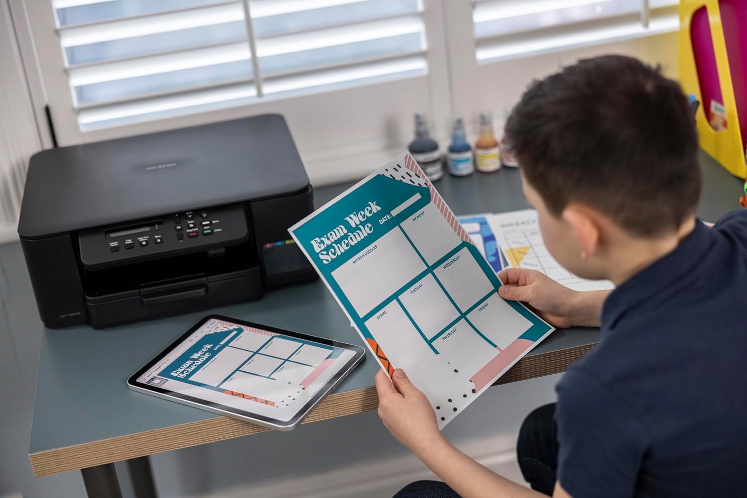 Brother DCP-T580DW 3-in-1 Wireless Ink Tank Printer (Print, Scan, Copy) – Bild 7