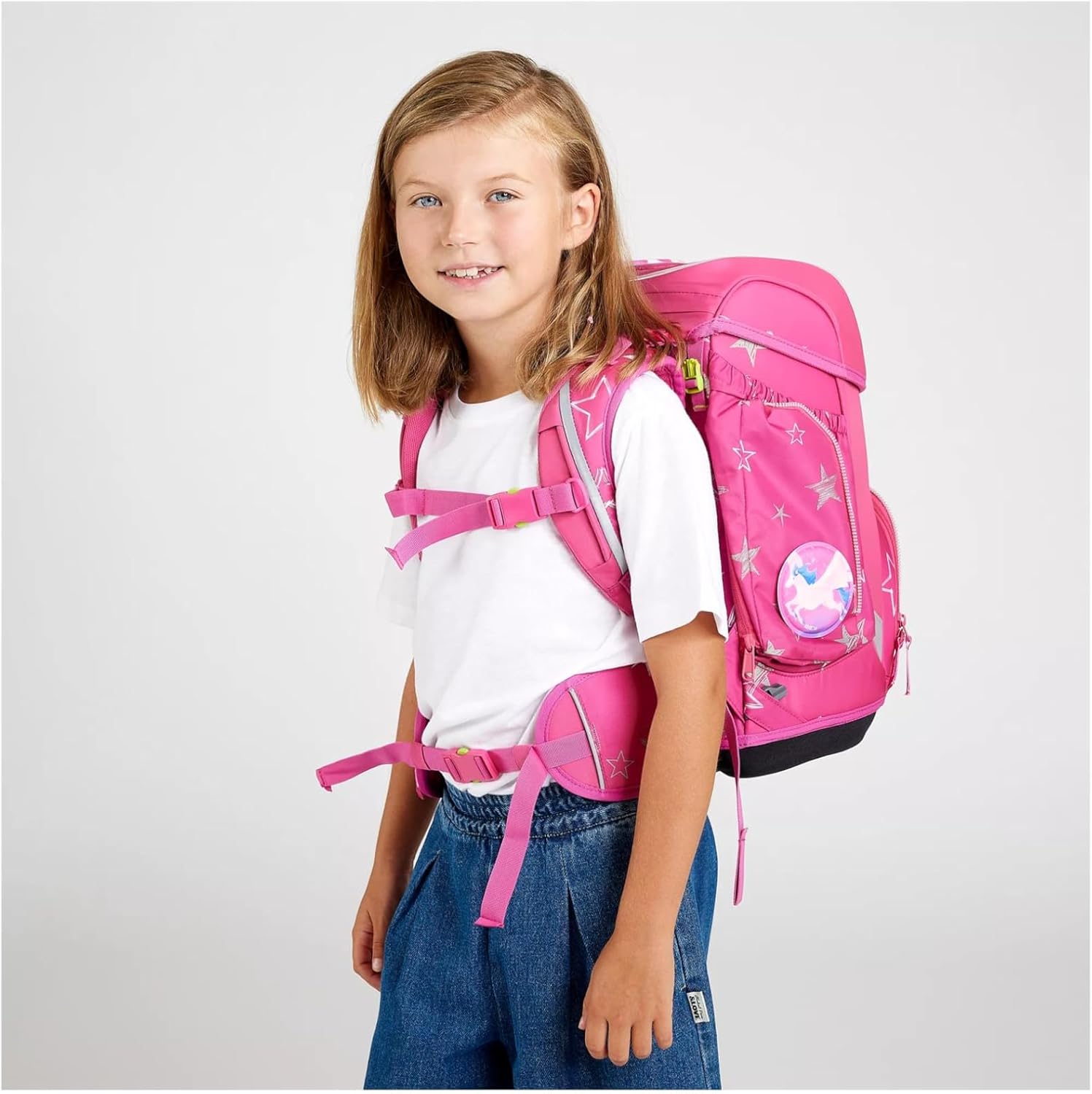 ergobag Cubo Schoolbag Set 5-Piece Star Magic Bear – Bild 6