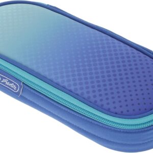 Herlitz Pencil Case Dip Dye Blue/Turquoise, blue, Casual