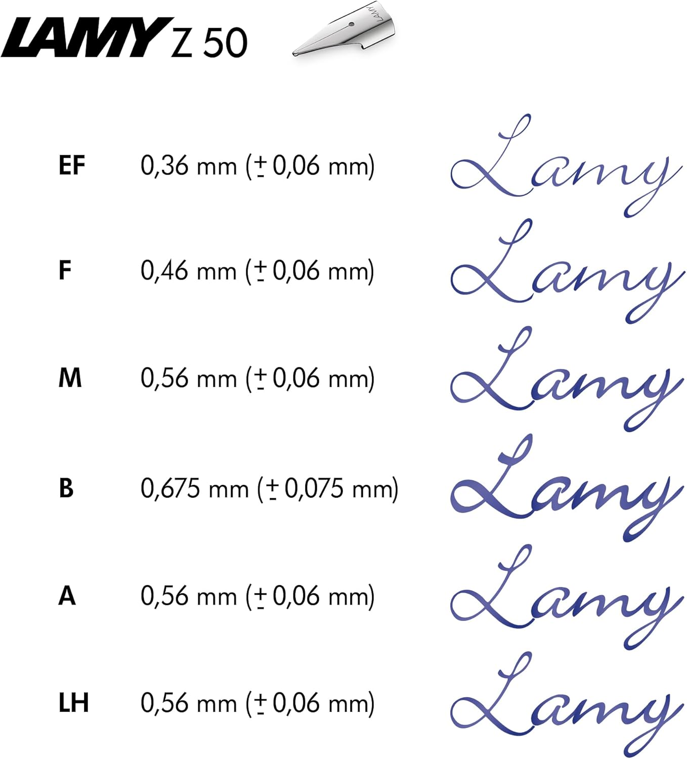 Lamy ABC Set 010 Child-Friendly Learning to Write Fountain Pen, Pencil 110 Maple Wood Non-Slip Grip in Red, Steel Nib for Beginners Including Ink Cartridge T 10 Blue and Pencil Lead M 44 1.4 mm B – Bild 6