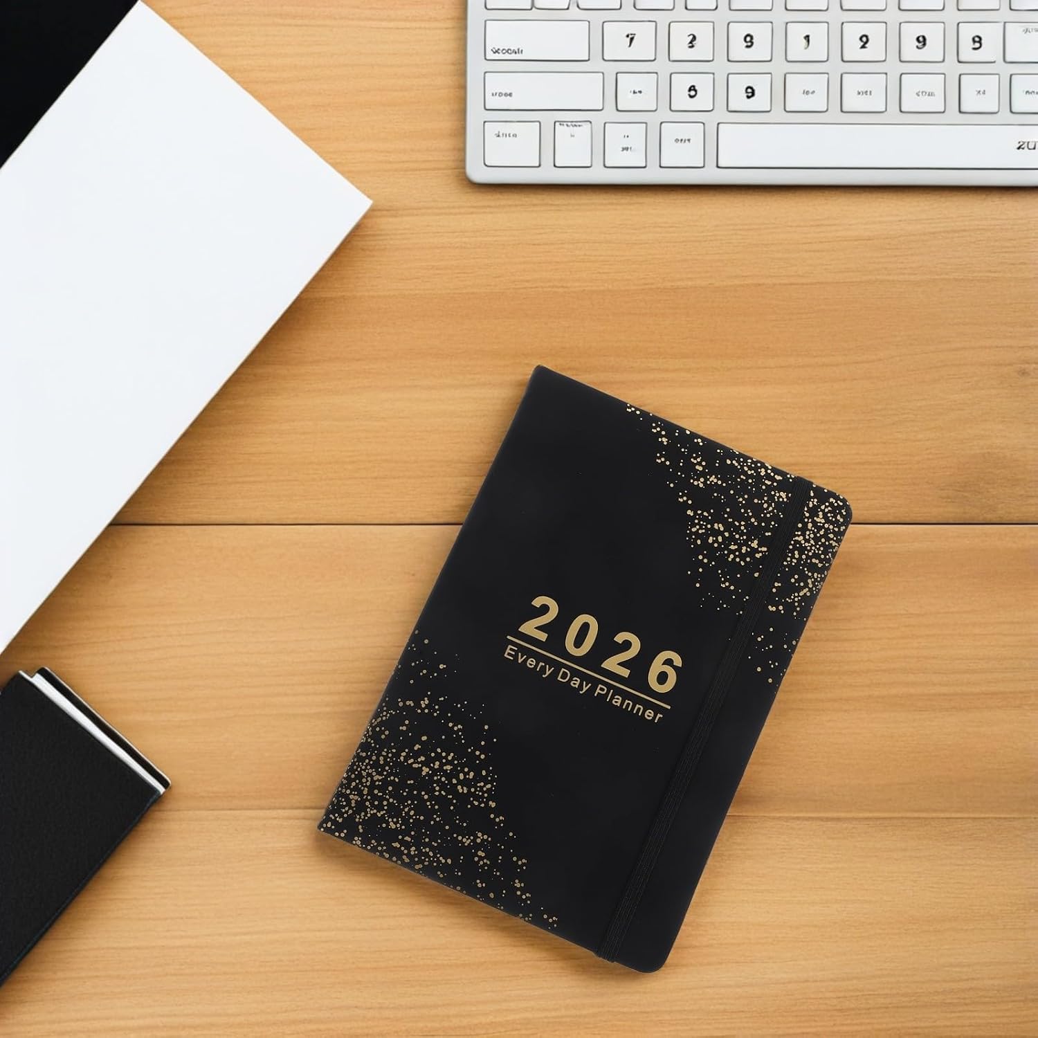 Cabilock Tagesplaner 2026 Hardcover – 365 Tage Planer mit Stundenplan Englisches Layout Kompakter Taschenplaner für Berufstätige Reisetauglich Tintenfestes Papier – Bild 5