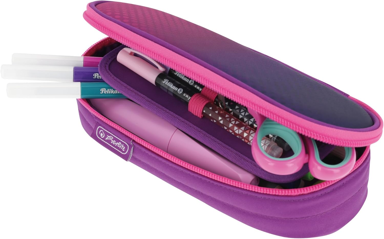 Herlitz Pencil Case Dip Dye Pink/Purple – Bild 8