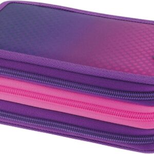 Herlitz TriCase 31-Piece Filled Dip Dye Pink / Purple
