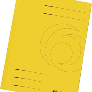 Herlitz A4 Recycled Intense Yellow Pack of 10