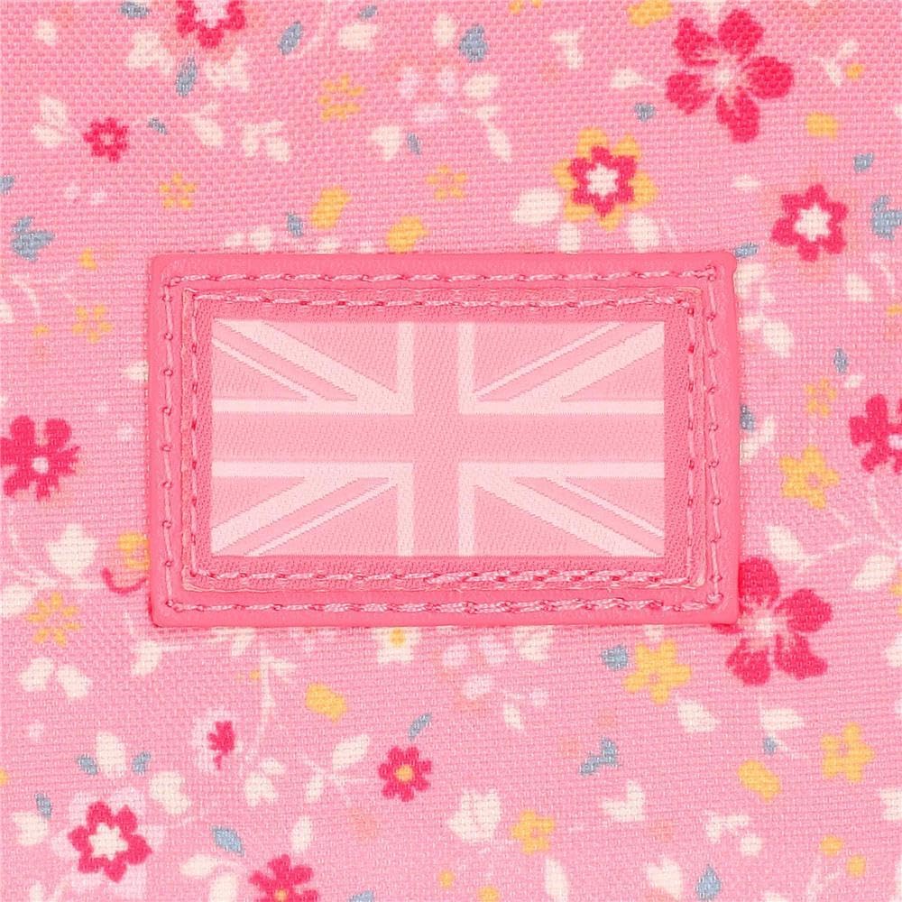 Pepe Jeans Alenka Pencil Case with Organiser, Pink, 22 x 10 x 11 cm, Polyester, 2.2 L, by Joumma Bags, Pink, Talla única Pencil Case with Organiser – Bild 4