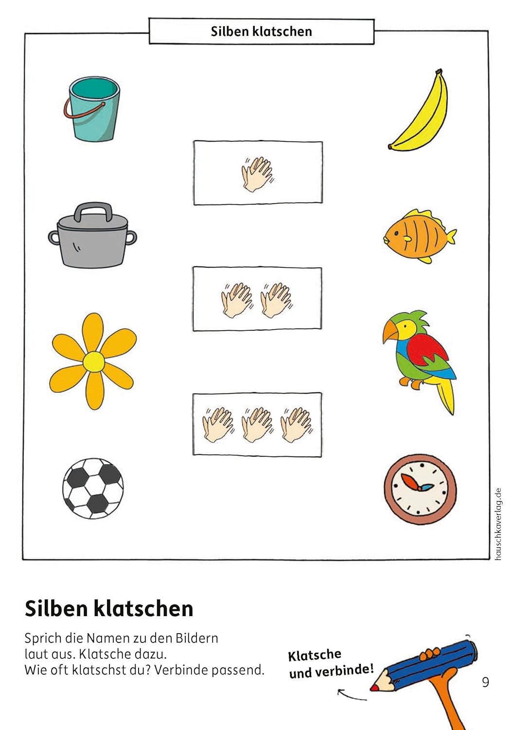 Schulstart-Block ab 6 Jahre – Kunterbunte Übungen zum Schulanfang: Vorschule und Schulanfang – Einschulung Mädchen, Einschulung Junge - Buchstaben und ... Vorschule und Einschulung, Band 706) – Bild 6