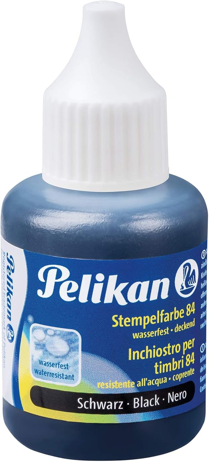 Pelikan Stamping Ink Insoluble 30 ml Pack of 1 Black