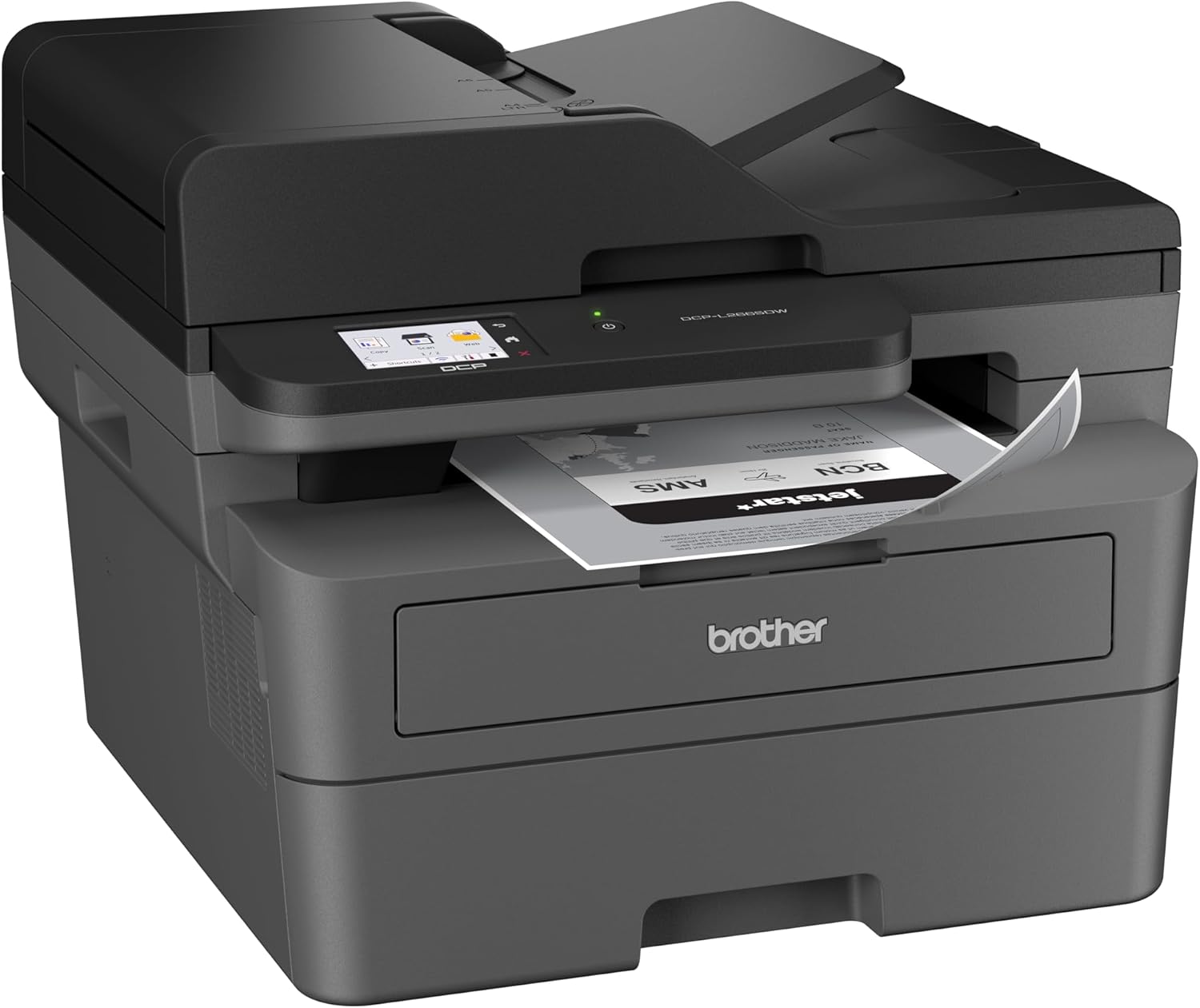 Brother DCP-L2665DW 3-in-1 Multifunctional Printer (Print/Scan/Copy) Laser Printer Monochrome, Wi-Fi & Ethernet, Automatic Document Feeder for 50 Sheets, Print Speed of 34 ppm – Bild 10