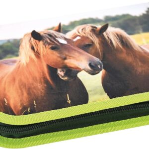 Eberhard Faber 577589 Pencil Case Horse Filled with 42 Writing Utensils