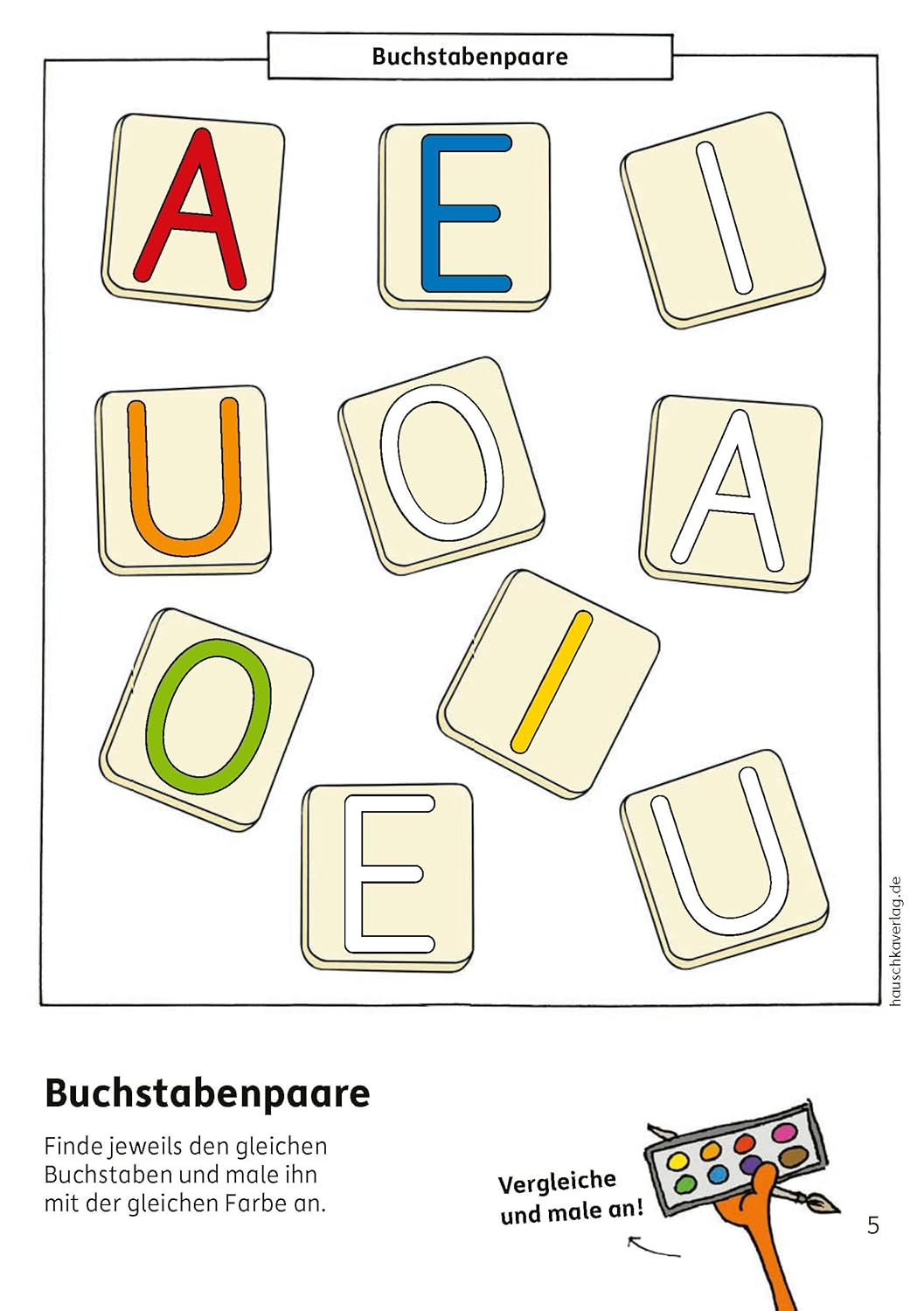 Schulstart-Block ab 6 Jahre – Kunterbunte Übungen zum Schulanfang: Vorschule und Schulanfang – Einschulung Mädchen, Einschulung Junge - Buchstaben und ... Vorschule und Einschulung, Band 706) – Bild 4