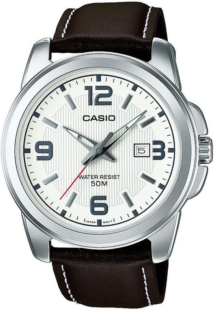 Casio Men's Analogue Quartz Watch With Stainless Steel Strap