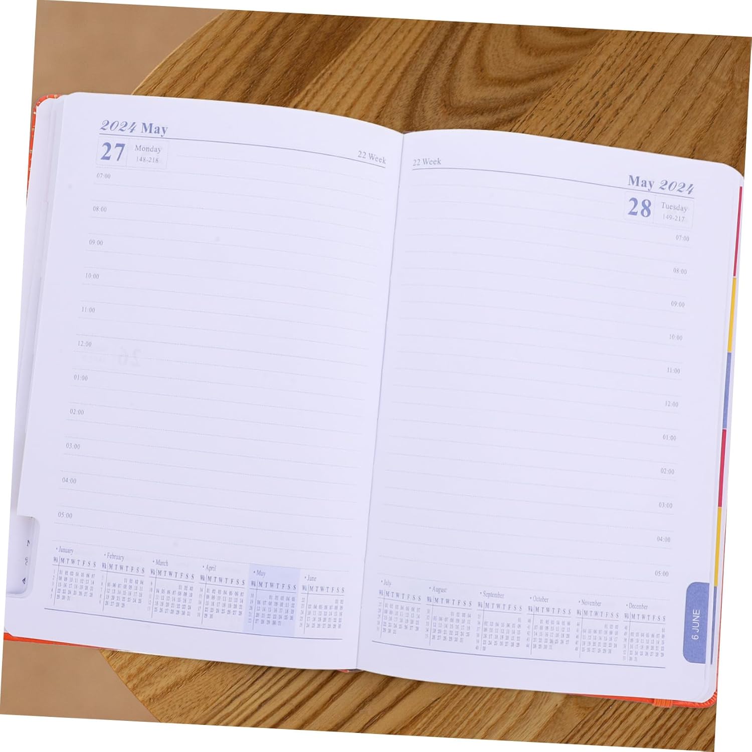Operitacx Wochenplaner Lehrerplaner Und Unterrichtsplaner Datumskalender Stundenplaner Wochenkalender To-do-listen-notizblock Lernplanblock Kalender – Bild 9