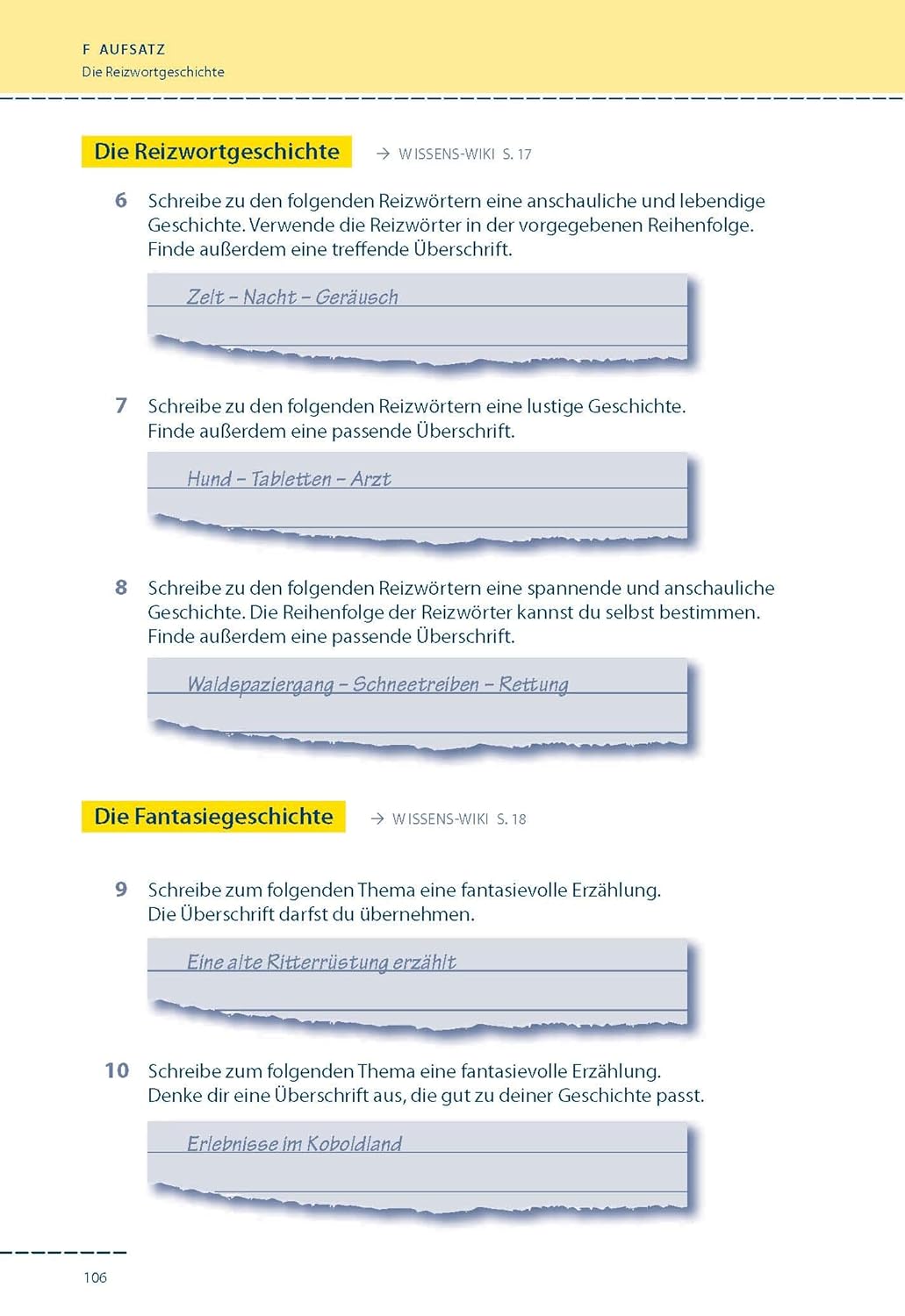 Mein großes Übungsbuch Deutsch. 5./6. Klasse.: Alle wichtigen Themen des Deutschunterrichts der 5. und 6. Klasse plus separatem Erklärteil. (Königs Lernhilfen) – Bild 7