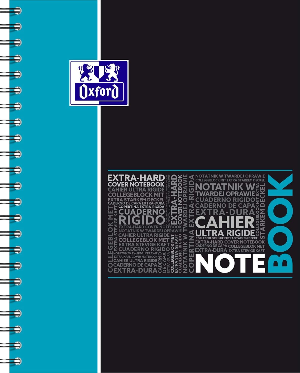 OXFORD 400037407 1 piece Digital Collegeblock A4 + lined 80 sheets - random color, no coloring possible - Uni-Block Schreibblock Notepad Ringblock Spiralblock gift idea Student – Bild 8