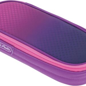 Herlitz Pencil Case Dip Dye Pink/Purple