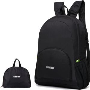 XY Life Unisex 25L Foldable Backpack Daypack Lightweight Daypack Hiking Backpack Sports Backpack Small for Folding for Women Men Children Outdoor Hiking Travel, black, Rucksack