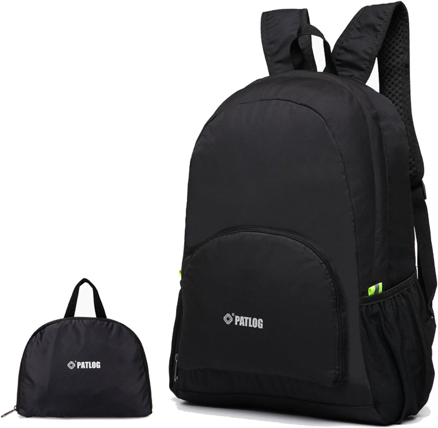 XY Life Unisex 25L Foldable Backpack Daypack Lightweight Daypack Hiking Backpack Sports Backpack Small for Folding for Women Men Children Outdoor Hiking Travel, black, Rucksack