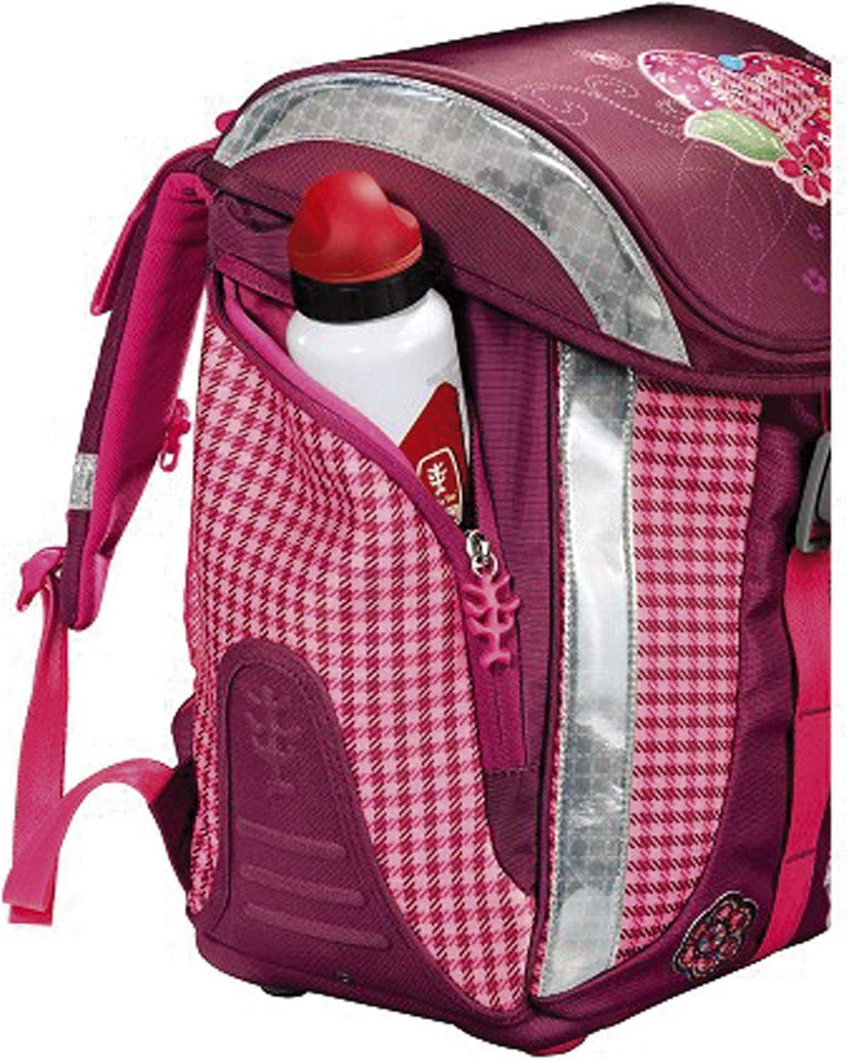 Horse Family Step by Step Flexine School Bag Set 7 Pieces with Sports Bag and School Bag, red – Bild 7
