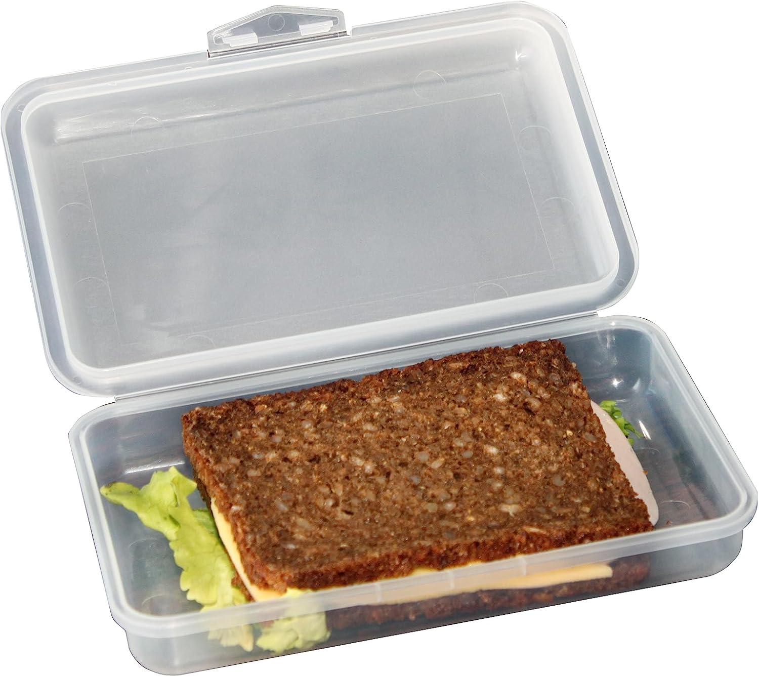 Buchsteiner Klickbox Mini | Lunch Box | Lunch Box | Storage Container | Food Storage Container | Dishwasher Safe (Natural) – Bild 2