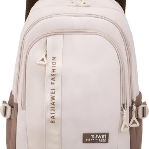 26L-8695 School Backpack Teenager Girls 2025 Backpack School Bag School Bag Casual Travel, khaki, Rucksack Backpacks