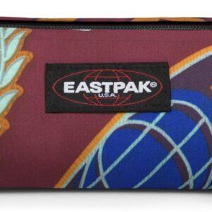 EASTPAK Benchmark Single Pencil Case – Clash Burgundy (Red)