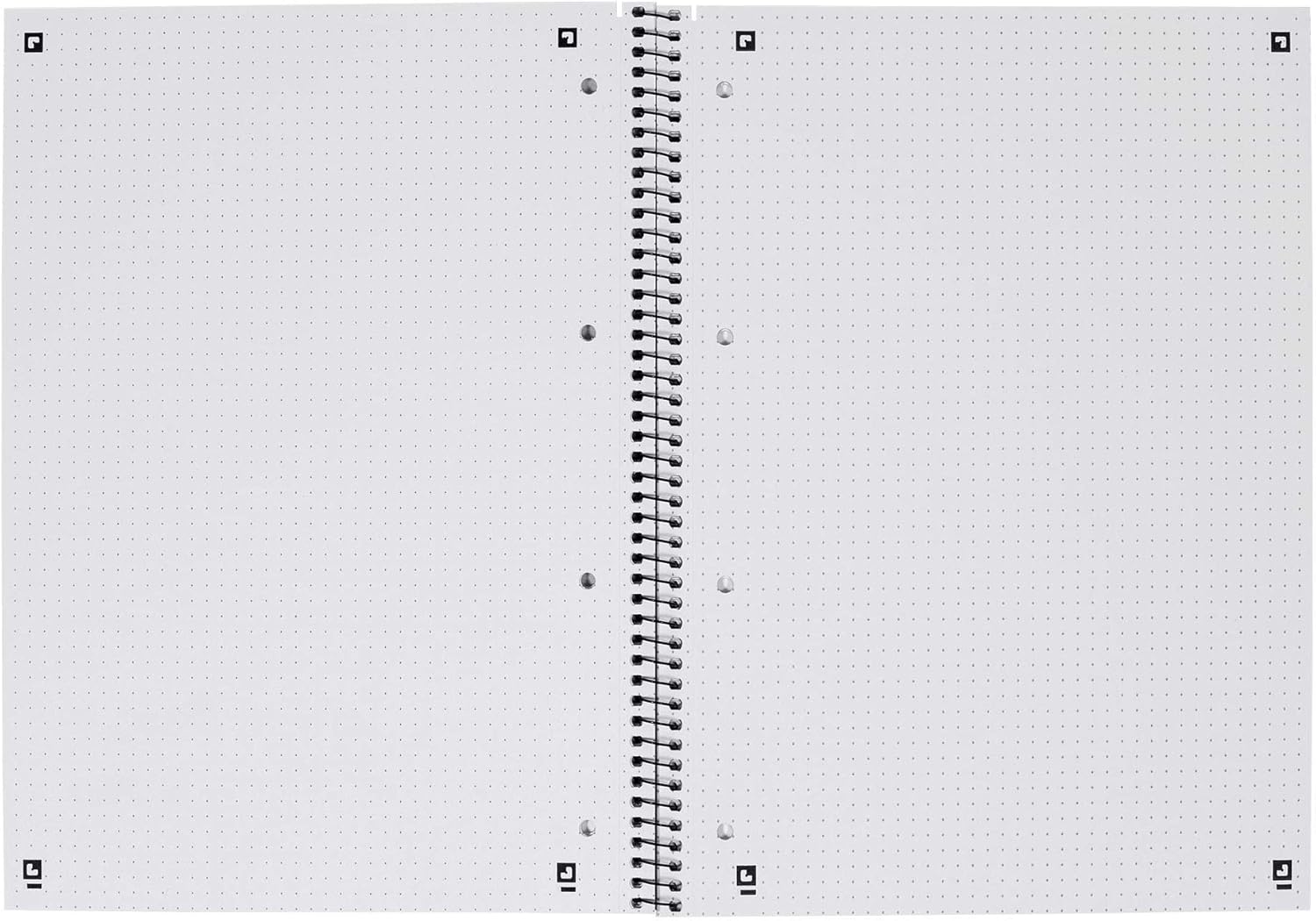 Oxford College Notepad A4 Dotted, 80 Sheets, Green Blue, Pack of 5 – Bild 3