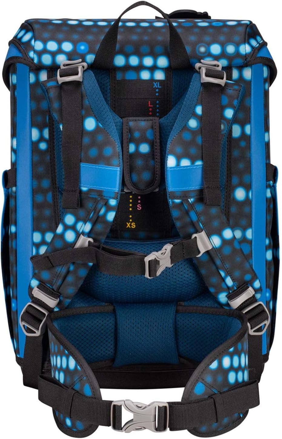DerDieDas ErgoFlex Easy Exclusive Superflash School Bag Set 5-Piece Blue Robot – Bild 3