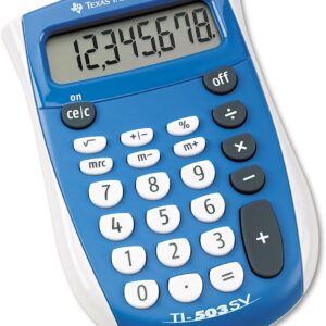 Texas 503SV/FBL/11E1 SV Pocket Calculator