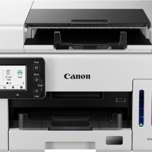 Canon MAXIFY GX6550 Printer for Home & Office - Colour Printer & Scanner All-in-One Wireless | MegaTank Inkjet Printer, Copier & Scanner | WiFi & Ethernet Connection A4 Printer