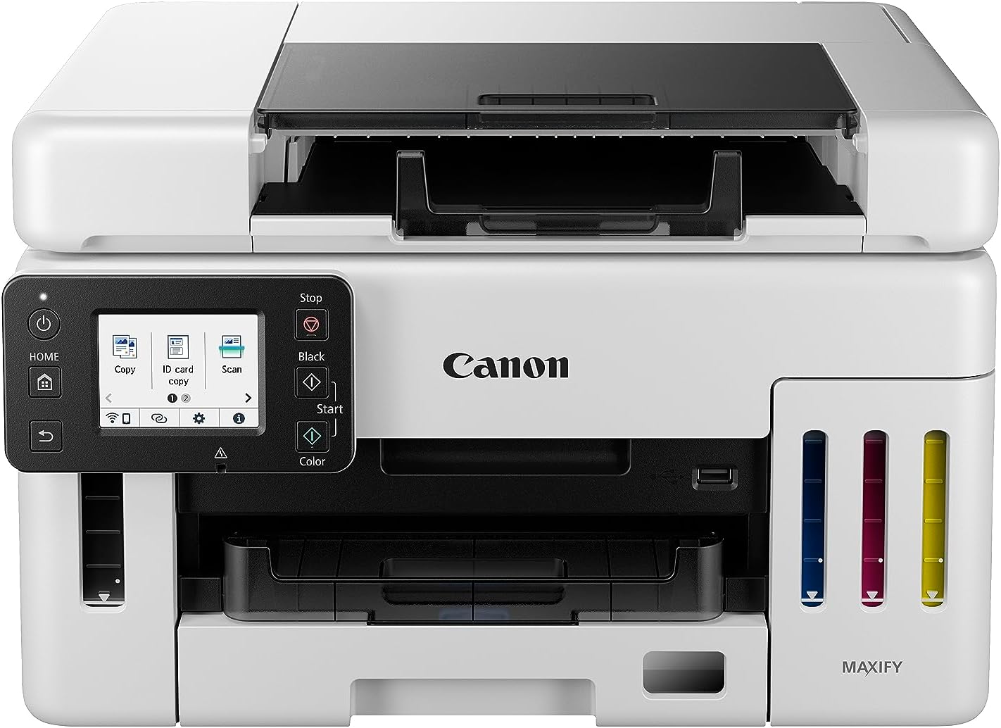 Canon MAXIFY GX6550 Printer for Home & Office - Colour Printer & Scanner All-in-One Wireless | MegaTank Inkjet Printer, Copier & Scanner | WiFi & Ethernet Connection A4 Printer