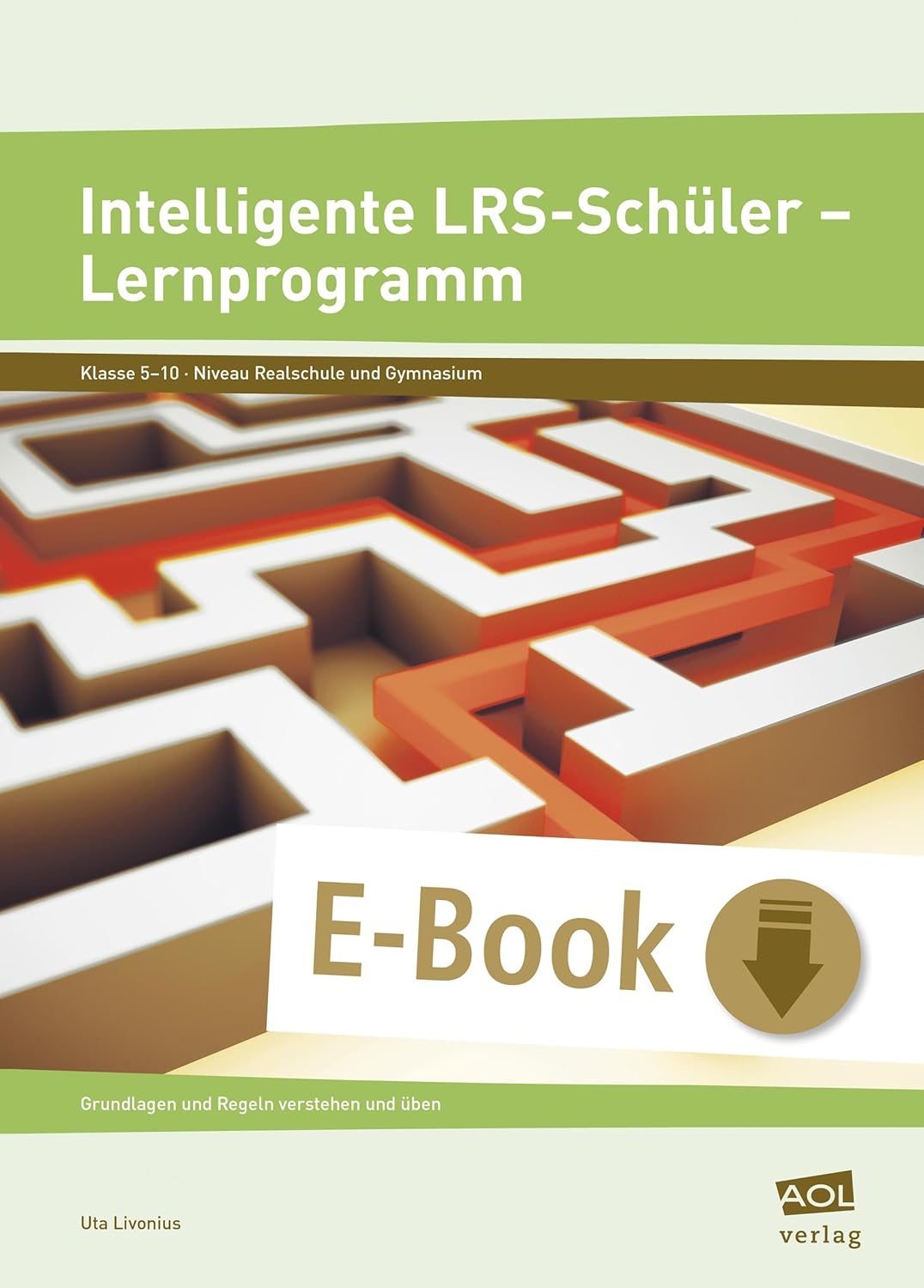 Intelligente LRS-Schüler - Lernprogramm: Grundlagen und Regeln verstehen und üben (5. bis 10. Klasse)