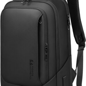 Men's Laptop Business Backpack with Laptop Compartment with USB Charging Port, Theft-Proof Hand Luggage, Daypack, Water-Repellent, Multifunction Laptop Bag for Work, School, Travel